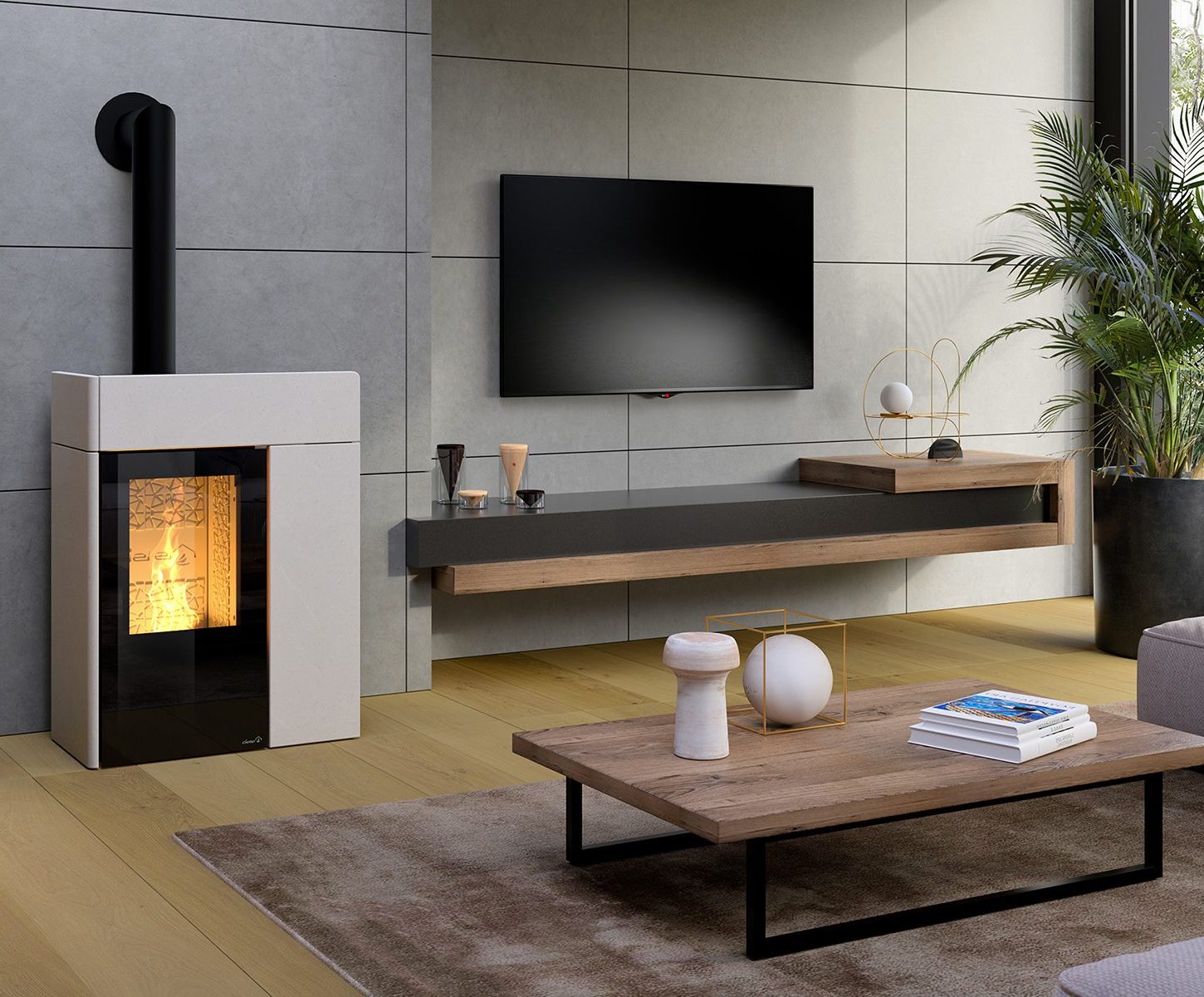 Estufa-de-Pellet Dielle - Stockestufa.com