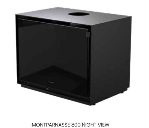 Estufa de Leña MONTPARNASSE 800