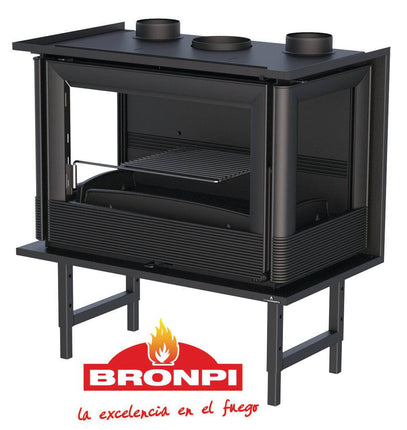 Bronpi Paris 70 3C /3C Vision Insertable de Leña | Stockestufa – Esangar ✔