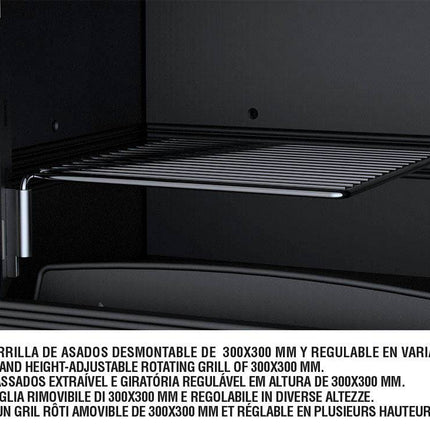 Lisboa de Bronpi | Chimenea Metálica de Leña | Stockestufa – Esangar ✔