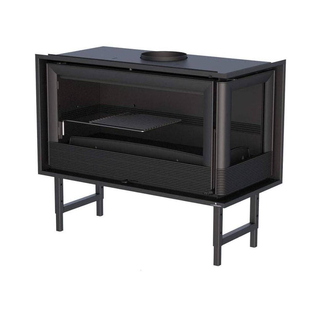 Bronpi PARÍS 90 ED | 90 ED Vision Insertable de Leña | Stockestufa – Esangar ✔