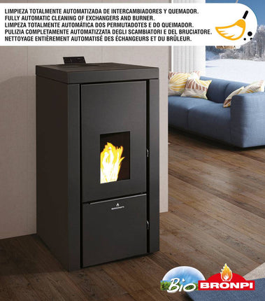CARLOTA H | Estufa de Pellets Bronpi | Stockestufa – Esangar ✔