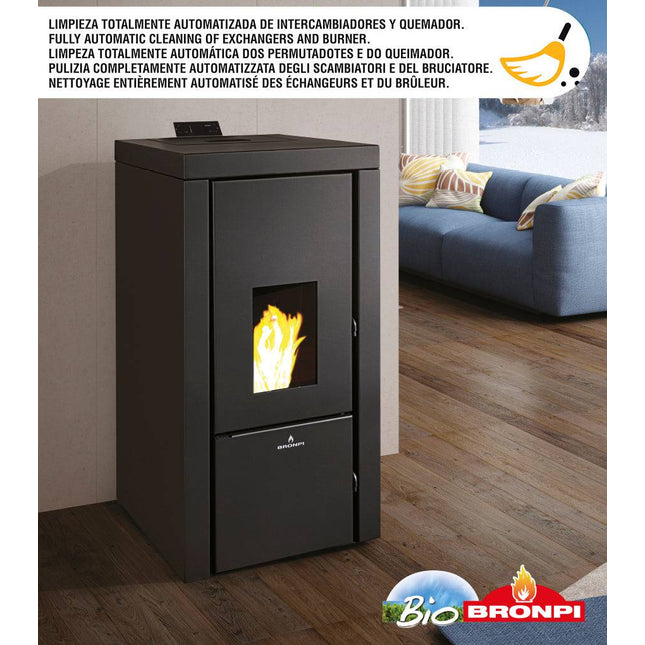CARLOTA H | Estufa de Pellets Bronpi | Stockestufa – Esangar ✔