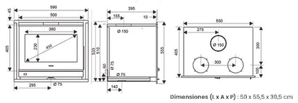 INSERTABLES HONORÉ: 600/700/800