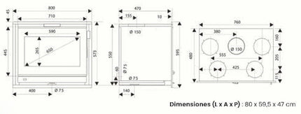 Cassette HONORIS 700 / 800 HORIZON NV