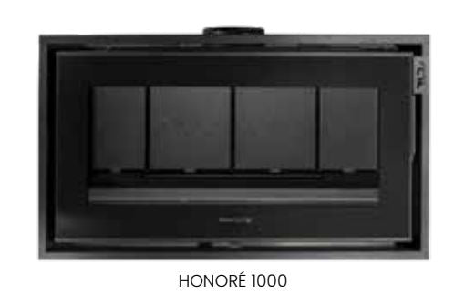 Cassette de leña HONORÉ 1000
