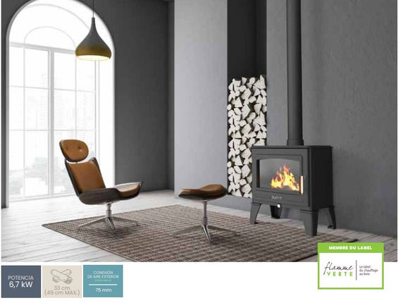 Estufa de leña, encuentrala en Esangar✔