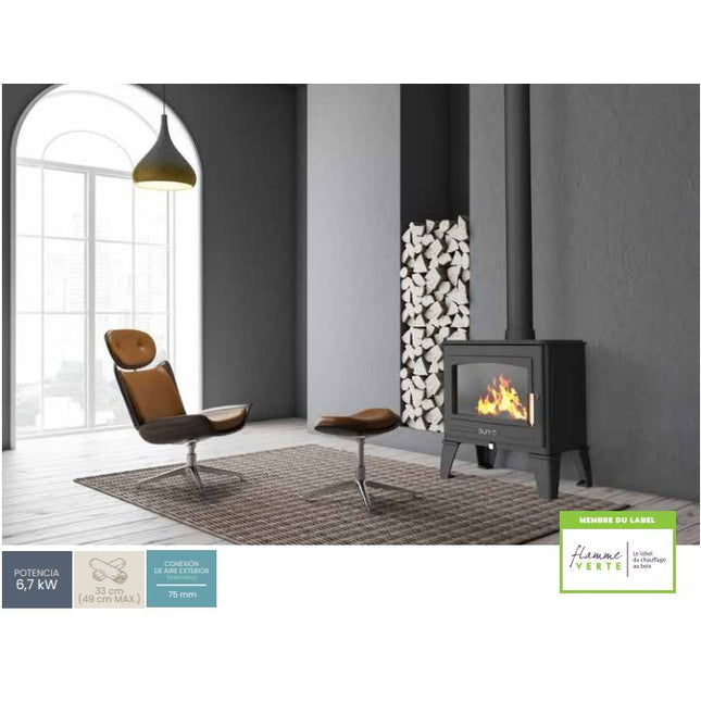 Estufa de leña, encuentrala en Esangar✔