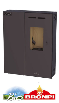 Estufa de pellets montada en la pared | Stock Estufa