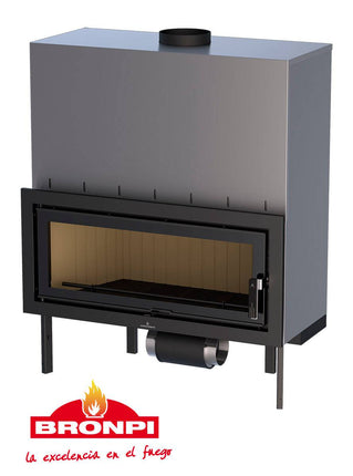 Londres T Vision de Bronpi Hogar de Leña para Chimeneas | Stockestufa – Esangar ✔