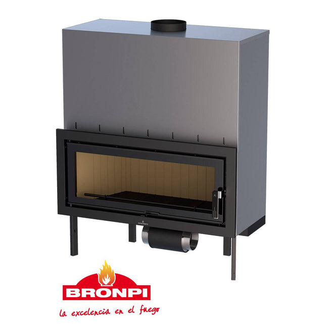 Londres T Vision de Bronpi Hogar de Leña para Chimeneas | Stockestufa – Esangar ✔