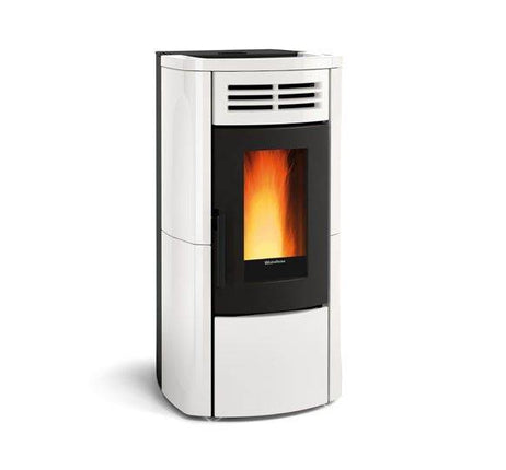 NORIS PLUS LUX Estufa de Pellet Canalizada con dos Salidas Separadas de La Nordica | Stockestufa - Esangar ✔