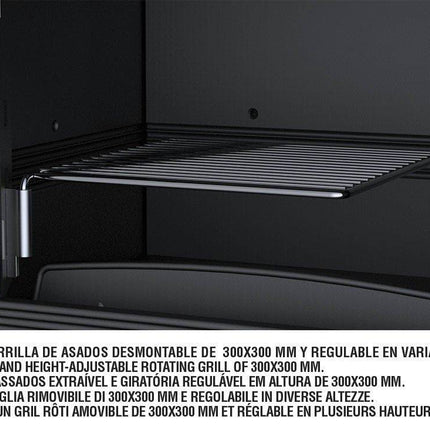 LISBOA 3C VISION  Chimenea Metálica de Leña | Stockestufa – Esangar ✔