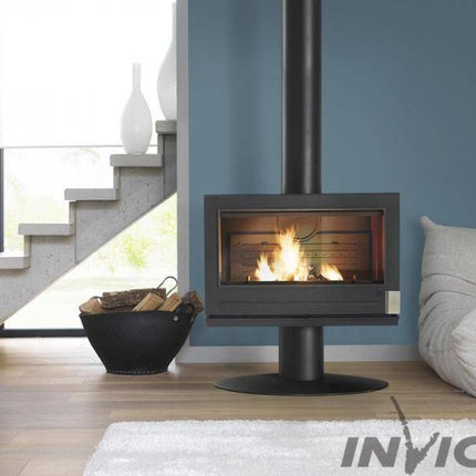 Chimenea de hierro fundido | Chimenea escandinava | Stock Estufa| Esangar